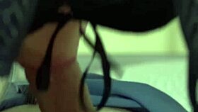 My stepmom sucks all the cum out of me!