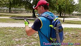 Pokemon teen 18+s get facial at wild cosplay party