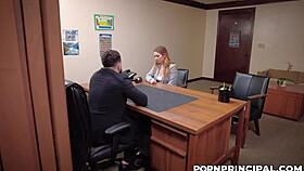 why does pervy principal peter green pound kira fox in office?