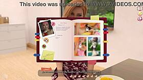 Complete Gameplay: Helping Big-Tits Blonde Whore With Dildo