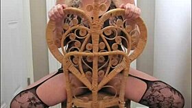 kity hudson's curvy mature body on stairway