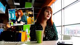 Katrin Porto Flashes Big Tits