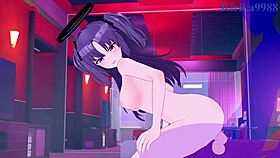 Hayase Yuuka and Oki Aoi Intense Sex - Blue Archive Hentai 😍