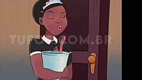 Eating Maid's Big Ass Anal Hentai