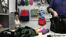 Indica Caught Stealing A Sex Toy At The Mall And Gets Punished With Blowjob