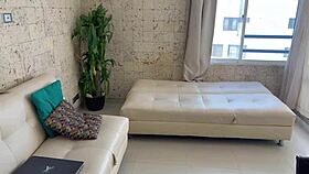 my boss fucks me hard in the living room after catching me masturbating - melani latina