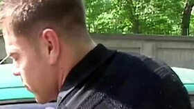 brunette ENJOYS a THREESOME