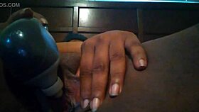 close up view of a cumshot scene