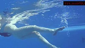 Enjoy Lina Mercury And Mia Ferrari Swim Naked