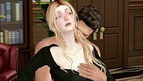 my boss is fuckin my wife in the office while i'm workin downstairs, oh no!