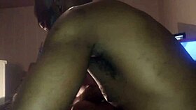 Homemade Petite 18+ Ebony Milf Fucks Hard in First Clips