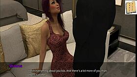 Chatting with gorgeous pink-haired MILF gets erotic!