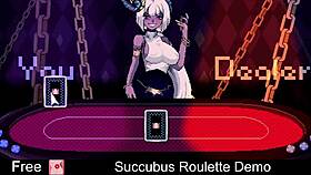 Playing the Succubus Roulette Demo, an Erotic Anime Game with Hentai Elements