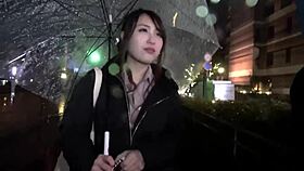 i watched this super hot japanese miko get her big tits and ass fucked doggystyle, cumshot everywhere!!