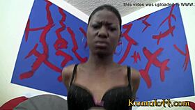Ebony teen pixie fucked in pov by kumalott