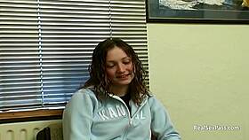 her first time doing porn