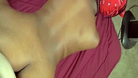 Teen Takes Creampie in POV View