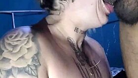 de la boca al culo with natural tits lover in doggystyle