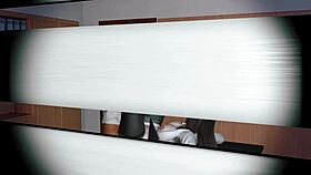 3D Asian slut cheats with huge cock and squirts everywhere