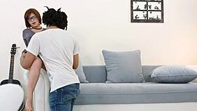 Rebecca rainbow fucked by hot brazilian teen