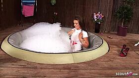 Why is Elle Brook sucking stranger?