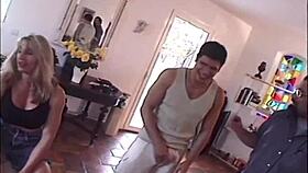 Francesca with big clit and two guys directed by roby bianchi