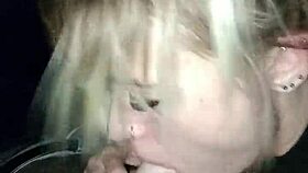 Sexy Girl Sucks Dick At The Back Of The Truck In The City Center?