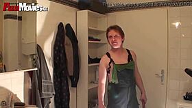 Plumber Jerks Off On Tits?