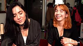 smoking hot german babes getting ready for wild action 🔥