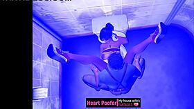 Paying the RENT and UTILITIES in cartoon