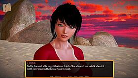 Exploring my new family in the game.