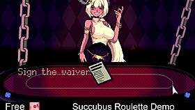 Playing the Succubus Roulette Demo, an Erotic Anime Game with Hentai Elements