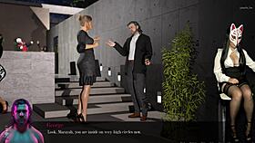 What Sinful Heels Does This MILF Wear in the Game?