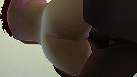 horny black guy fucks cute redhead in 3d anime! 🔥