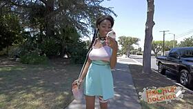 Ever seen Brittney White’s hole get jackhammered till it breaks?