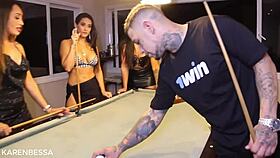 He pretended to be professor and fucked three friends completely