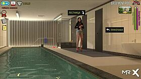 fashionbusiness guy slams cock into pussy. it happens in men's toilet e2 11.