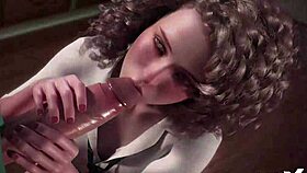 the salesgirl in treasure of nadia feels a mix of emotions as she's ass fucked in the game episode 1 77