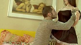 This hot student in uniform takes real anal like a champ! 🔥