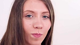 tina kay fucks and gets creampied at home