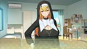 summer clover says, 'you're fired because of your giant cock in this harem game'