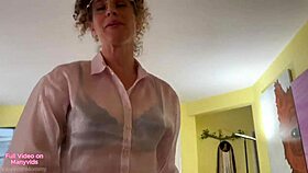 Stranded stepmom rewards stepson with deepthroat and anal creampie in wild fantasy