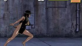 Kung Fu Girl Bound In New Game Bondage!