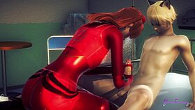 Evangelion Asuka - Is Asuka Femboy Ready to Swallow All That Cum - Sissy Japanese Asian Manga Anime Game Porn Gay