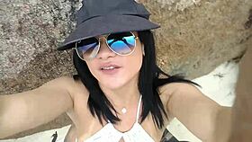 I found a tasty dick on the beach and fucked it hard! 😍