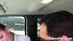 Horny Woman Gets Screwed Outdoors By Her Perverted Stepdad In Reality