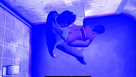 Paying the RENT and UTILITIES in cartoon