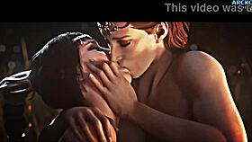 Haka hmv pmv arckom in 3d cartoon.