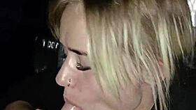 Sexy Girl Sucks Dick At The Back Of The Truck In The City Center?