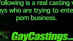 Gaycastings Tatted Muscle Stud Jerks Off On Cam For